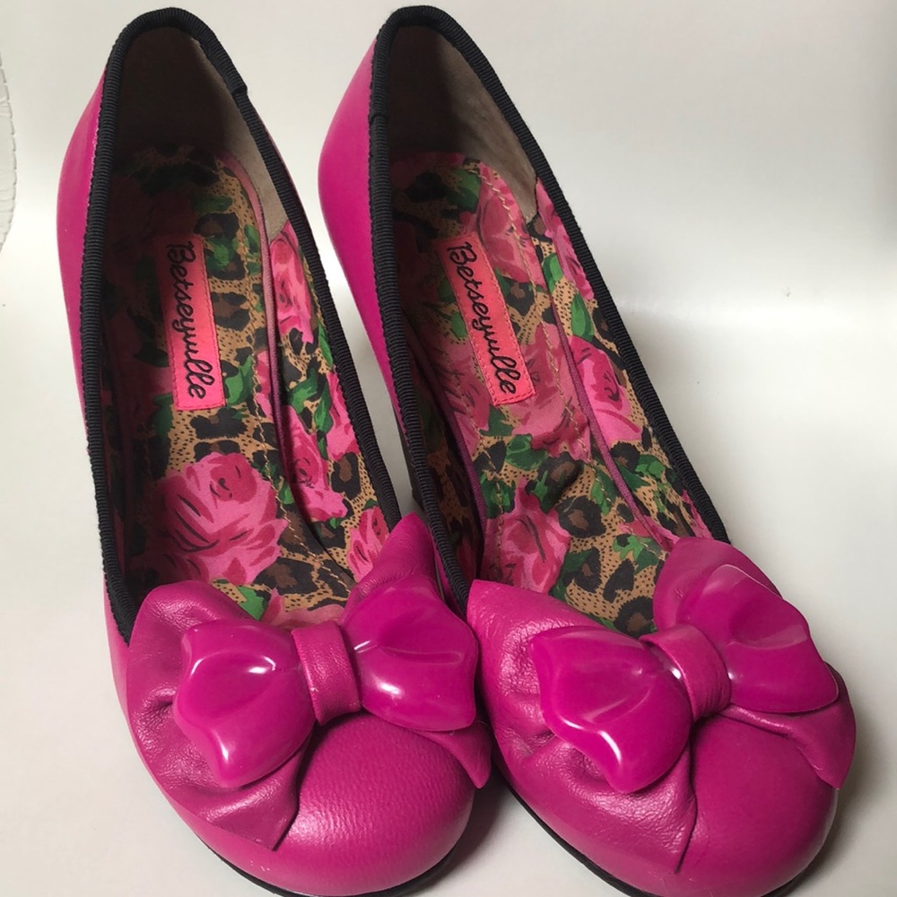 Betsy Johnson Pink Heels